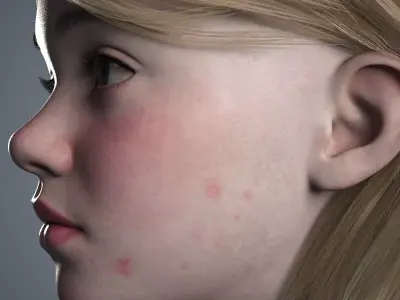 Teen Nina for Genesis 9 3D model