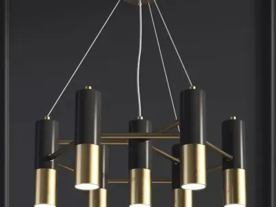 Chandelier Favorite 1600 7P Ultra Favorite 3D model