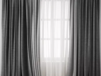 Curtain 114 3D model