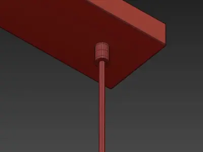 Cascade Geometric Pendant Lamp 3D model
