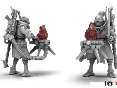 Dark Techno - Infantxii Rovers 3D print model