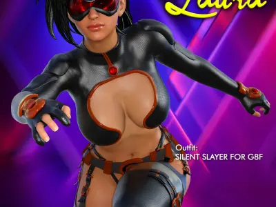 Laura for G8F 3D model