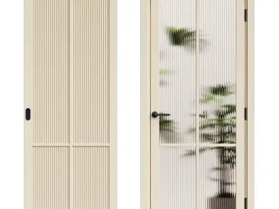 Interior door 008 3D model