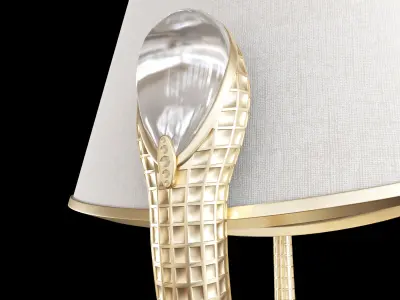 creep table lamp 3D model