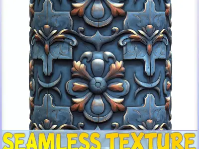 Stylized Wall Seamless Texture Texture 28
