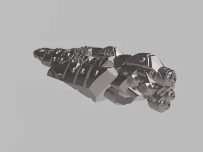 FLEET CORE - SG2 VODORS DESTROYER 3D print model