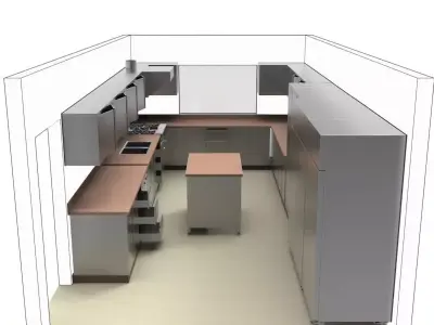 kitchen 7 3D model