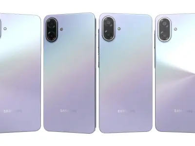 Samsung Galaxy A07 5G Light Violet 3D model