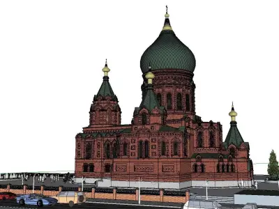 Architecture-Religion-God-Culture-Temple-0258 3D model