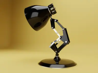 Pixar Lamp Low-poly 3D model