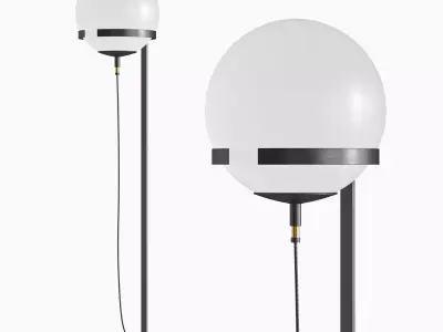 Clarke floor lamp 3D model