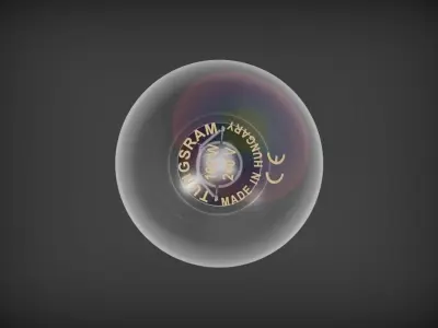 Bulb 100V 240V 3D model