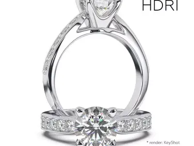 Jewelry HDRI Environment Map For Photorealistic Rendering Texture