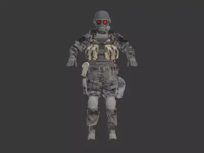 juggernaut astro toilet head 3D model