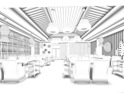 Business - Food Beverage 7-0147 3D model