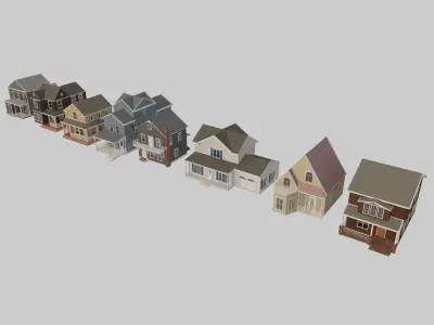 House Collection 2 3D model