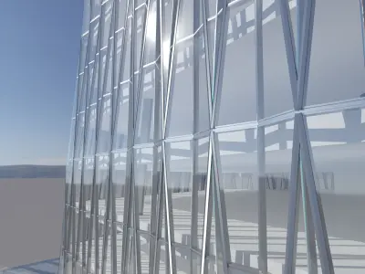 100 Leadenhall Street Tower - Diamond Tower 3D model