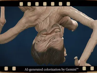 The Thing 2011 - The Splitface original concept 3D model