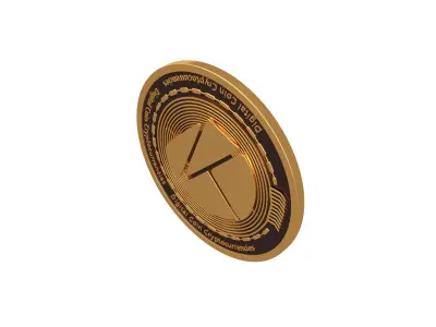 Klaytn Coin v3 001 3D model