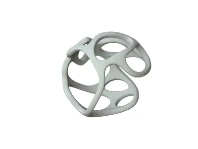SciFi Cube Object No 24461 Low Poly Shape Texture
