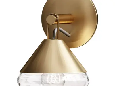 INTERIOR LIGHTING HATTI WALL SCONCE 3D model