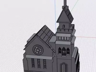 Little Church 3D model