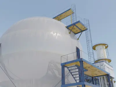 Refinery 1 3D model