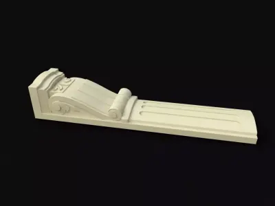 pilaster piece of furniture 3D model