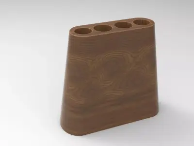 Ene Pen Holder Low-poly 3D model