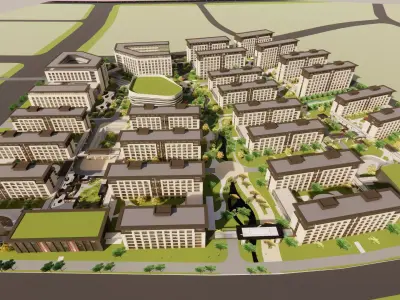 Homes and care center -A6 3D model