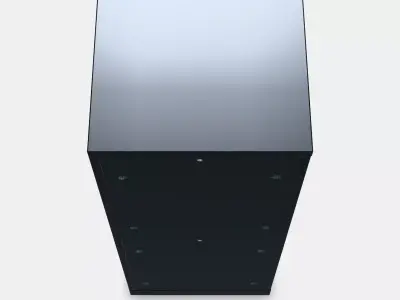NORDLI Chest of 4 drawers 1 Low-poly 3D model