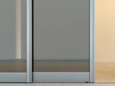 Sliding door  Partition Case-compartment  8 3D model