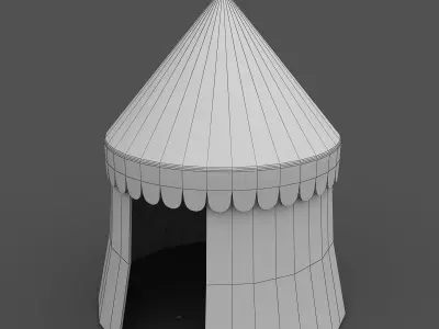 Circus Tent 3D model