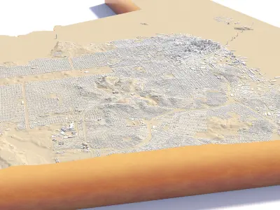 San Francisco City California USA 3D model