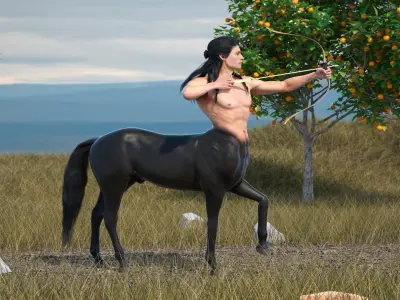  Centaur with Bow and Arrow 