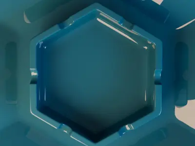 Ashtray Free low-poly 3D model