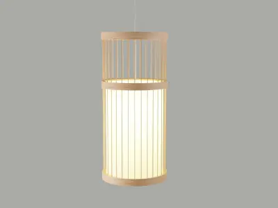 Japanese Style Lamp 3D model