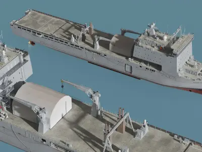  RFA Cardigan Bay Landing Ship 
