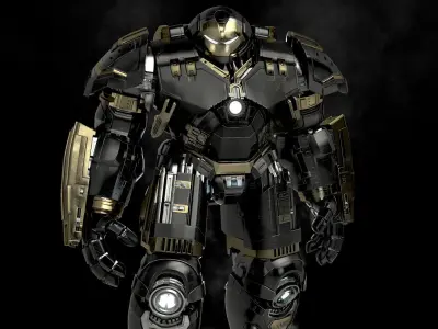 Hulkbuster Marvel Avengers IronMan Mk 44 Veronica hulk 3D 3D model