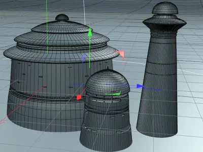 Jabba Palace 3D model