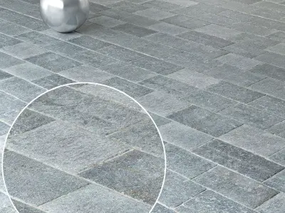 Mrf Pavement Set34 Low-poly 3D model