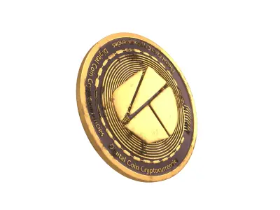 Klaytn Coin v3 002 3D model