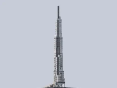 Landmark 81 Tower 3D model