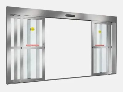 DORMA ESA300T Telescopic Door 3D model