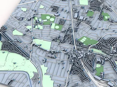 Wembley Stadium England 3D model