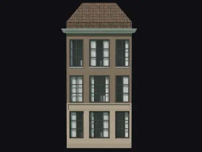 Amsterdam Street Building No203 3D model