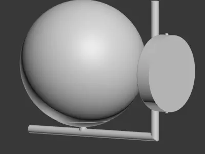 Sconce Flos IC Lights Family Michael Anastassiades  3D model