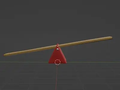 Simple Swinger Balancer Low-poly 3D model