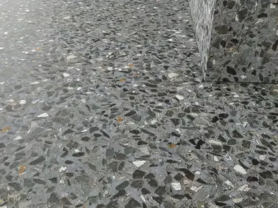 Terrazzo Porcelain tiles - set 01 Texture