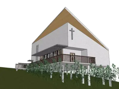 Architecture-Religion-God-Culture-Temple -0233 3D model